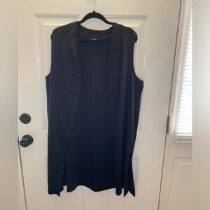 Denim 24/7 Black Sleeveless Vest